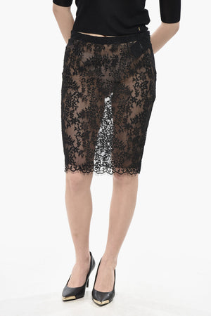 Midi Lace Skirt