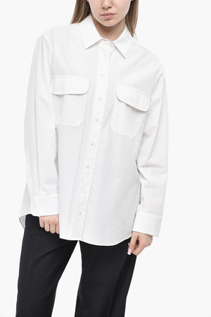 Camicia Sahariana in Popeline