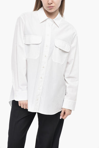Camicia Sahariana in Popeline