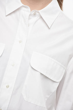 Camicia Sahariana in Popeline