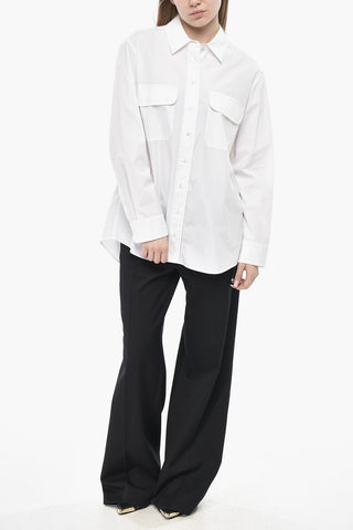 Camicia Sahariana in Popeline