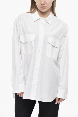 Camicia Sahariana in Popeline