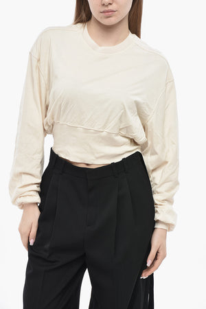 DRKSHDW T-Shirt Crop TATLIN in Cotone