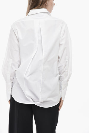 Camicia Sahariana in Cotone con Abbottinatura Nascosta