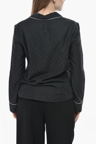 Camicia PAJAMA in Cotone Jacquard