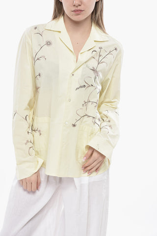Bluse aus Baumwolle PINSON mit Stickereien