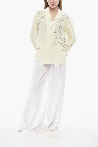 Bluse aus Baumwolle PINSON mit Stickereien