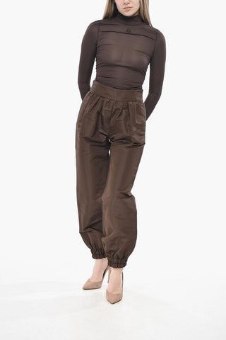 Silk Organza Balloon Pants