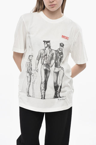 TOM OF FINLAND Rundhals-T-Shirt PR-T-JUST-P5 mit Print