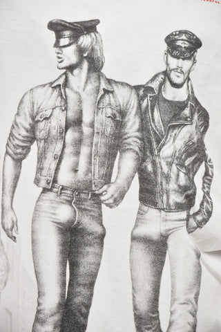 TOM OF FINLAND T-Shirt Girocollo PR-T-JUST-P5 Stampata