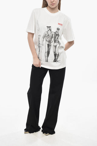 TOM OF FINLAND Rundhals-T-Shirt PR-T-JUST-P5 mit Print