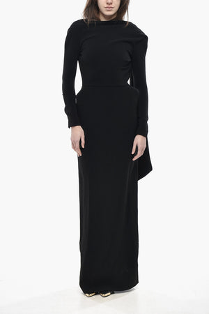 Kleid mit offenem Rücken und gepolsterten Hüften