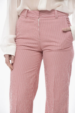 Chinohose MELODY Aus Baumwollmischung Mit Awning-Streifen