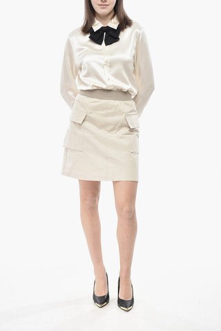 ESSENTIALS Gonna in Misto Cotone Cargo