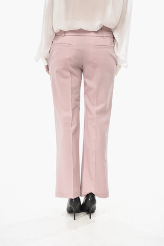 Wool-Blend Trousers ERIN With Belt Loops