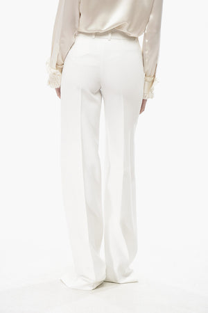 Palazzo Pants With 2 Pockets And Front Pleat