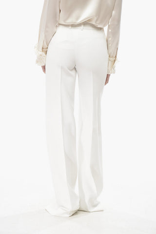 Palazzo Pants With 2 Pockets And Front Pleat