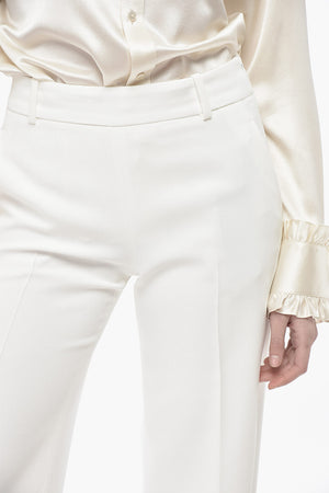 Palazzo-Hose mit 2 Taschen und vorderer Bundfalte