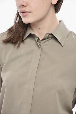 SFILATA Bluse aus Seide CANDIA mit verdeckter Knopfleiste