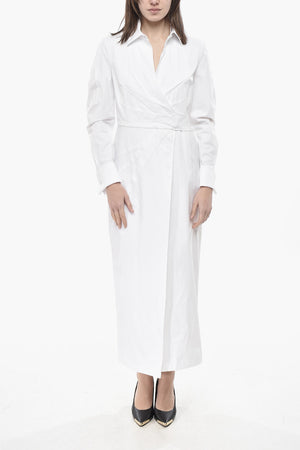 Wickel-Shirtdress BALZAC aus Stretch-Popeline