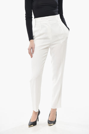 STUDIO Hochtaillierte Hose mit 1 Bundfalte ARIEL
