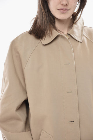 Cappotto Reversibile in Misto Cotone
