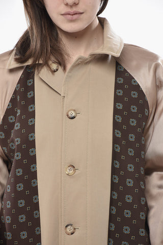 Cappotto Reversibile in Misto Cotone