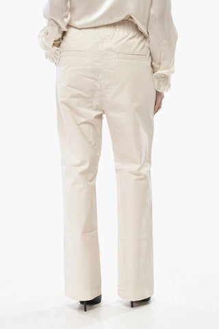 ESSENTIALS Casual-Hose Aus Baumwollmischung Mit Elastischem Bund