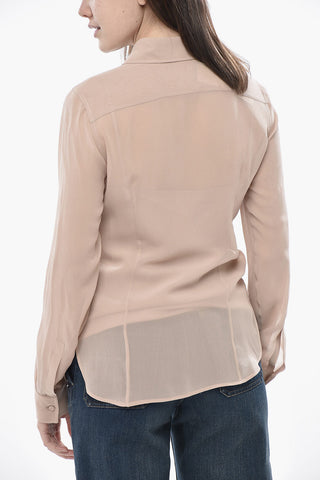 Chiffon-Bluse ERCOLE mit Unterkleid