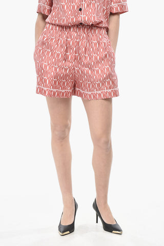 MISS DIOR Shorts in Seta Monotivo Monogram