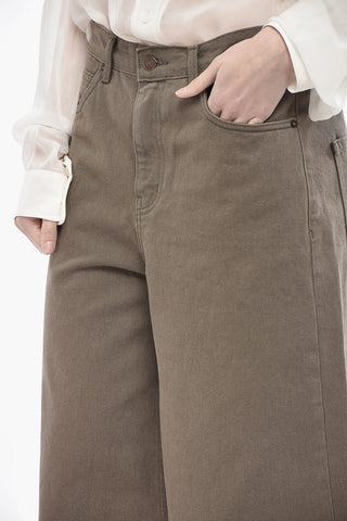 Denim Gaucho Shorts