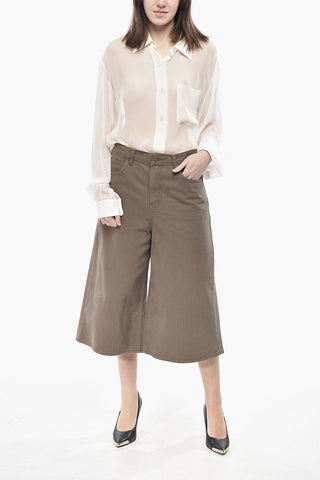 Denim Gaucho Shorts