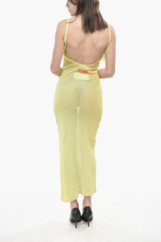 Acid-Wash Slipkleid Aus Mesh