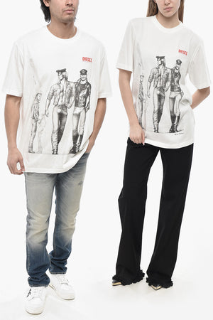 TOM OF FINLAND Rundhals-T-Shirt PR-T-JUST-P5 mit Print