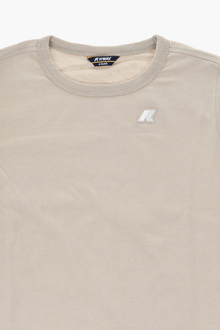 Long-Sleeve Cotton Crewneck T-Shirt