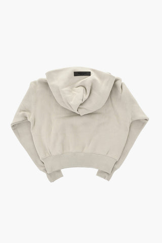 ESSENTIALS Hoodie aus Baumwolle mit aufgesetzter Tasche