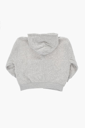 Baumwoll-Hoodie Mit Frontreißverschluss