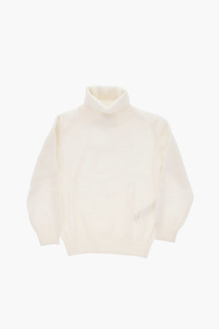 Rollkragenpullover aus Schurwolle