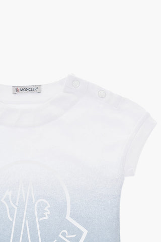 Tee Dress Effetto Sfumato a Maniche Corte