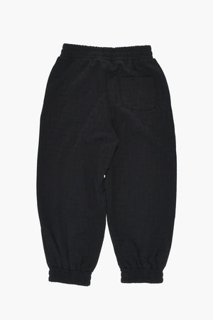 Nylon-Jogginghose Mit Allover-Monogramm-Glitzer