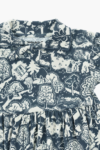 Patterned Organic Cotton Dress