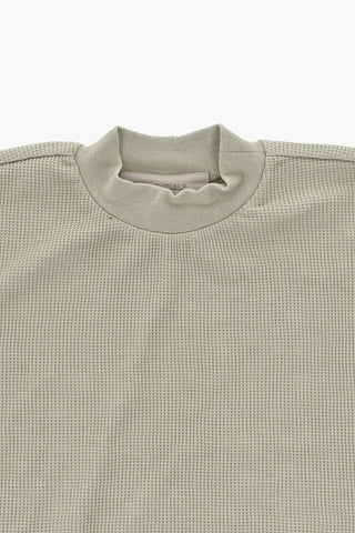 ESSENTIALS Maglia Girocollo a Nido D'ape