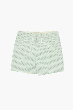 Shorts aus Baumwolle mit Allover-Monogramm