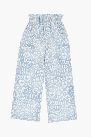 Jeans Boyfriend a Motivo Animalier