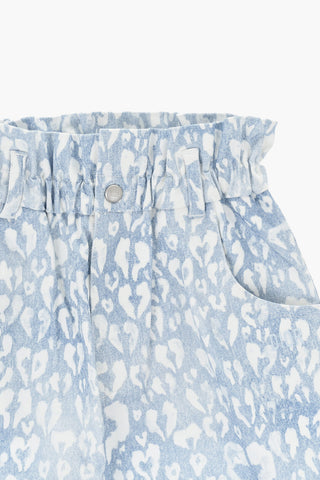 Jeans Boyfriend a Motivo Animalier