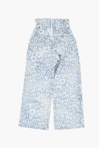 Jeans Boyfriend a Motivo Animalier