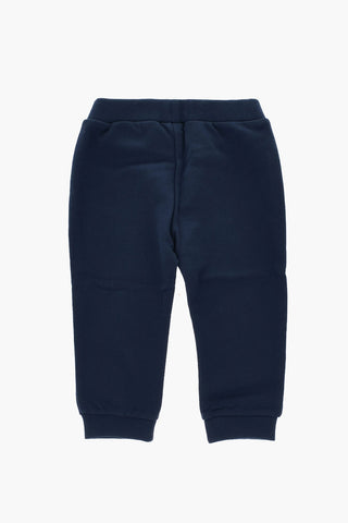 Cotton Joggers With Embossed Logo