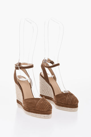 Espadrillas COLINA in Suede con Zeppa 11cm
