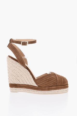 Espadrillas COLINA in Suede con Zeppa 11cm