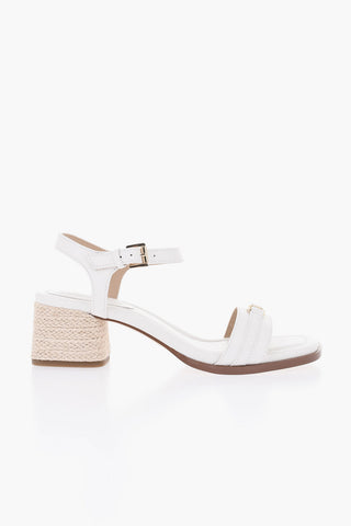 Ledersandalen MANDY Mit Kordelabsatz, 5 Cm